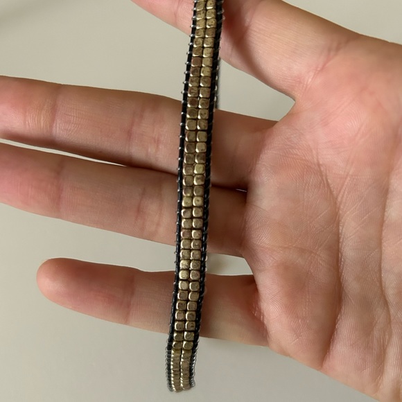 Stella and Dot Gold Nugget Wrap Bracelet - Picture 4 of 7